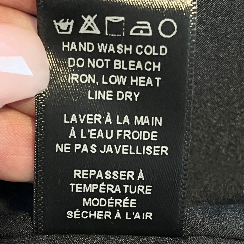 Adelyn Rae Black High Low Mini Dress Small - Picture 8 of 8